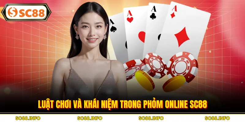Luật chơi và khái niệm trong phỏm online SC88